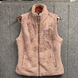 Patagonia Women's Tan Sherpa Vest